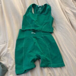 AYBL Vibrant Green Workout Set